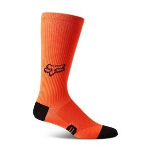 FOX Cyklistické ponožky klasické - RANGER - oranžová L-XL