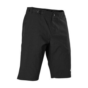 FOX Cyklistické kalhoty krátké bez laclu - RANGER - černá M