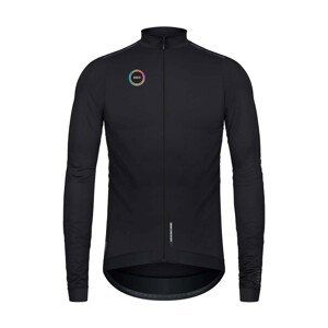 GOBIK Cyklistická zateplená bunda - ARMOUR THERMAL - černá 4XL