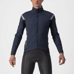 CASTELLI Cyklistická zateplená bunda - PERFETTO ROS 2 - modrá 2XL