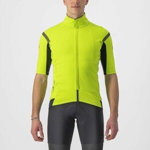 CASTELLI Cyklistický dres s krátkým rukávem - GABBA ROS 2 - žlutá M
