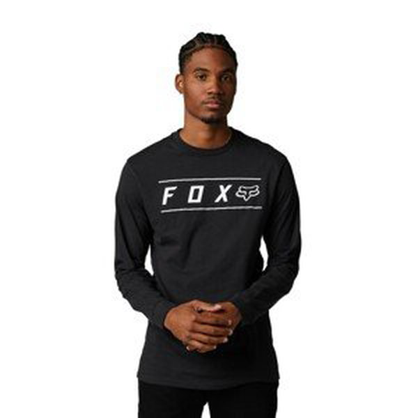 FOX Cyklistické triko s dlouhým rukávem - PINNACLE PREMIUM - černá 2XL