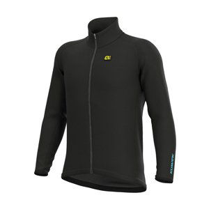 ALÉ Cyklistická voděodolná pláštěnka - RACING - černá 2XL