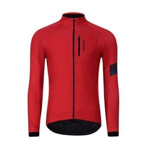 HOLOKOLO Cyklistická zateplená bunda - 2in1 WINTER - červená 2XL