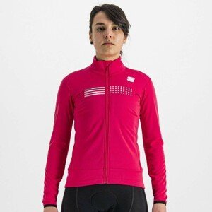 SPORTFUL Cyklistická zateplená bunda - TEMPO W LADY - růžová XL