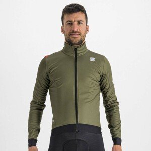 SPORTFUL Cyklistická větruodolná bunda - FIANDRE PRO MEDIUM - zelená/černá