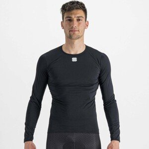 SPORTFUL Cyklistické triko s dlouhým rukávem - MIDWEIGHT LAYER - černá L