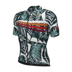 ALÉ Cyklistický dres s krátkým rukávem - WILD PR-E - zelená L