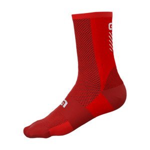 ALÉ Cyklistické ponožky klasické - PROOF - červená 36-39
