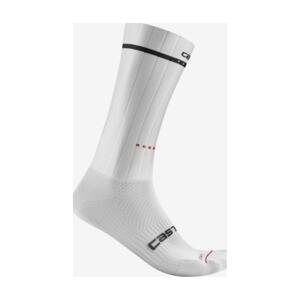 CASTELLI Cyklistické ponožky klasické - FAST FEET 2 - bílá 2XL