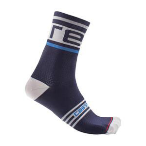 CASTELLI Cyklistické ponožky klasické - PROLOGO 15 - modrá