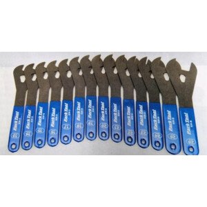 sada klíčů - CONE WRENCHES 13/24/26/28 mm PT-SCW-SET-3 - modrá/černá