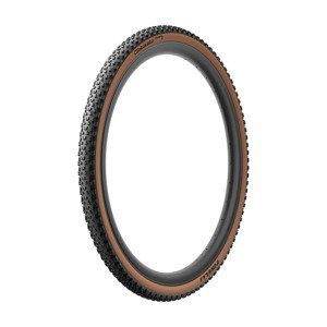 PIRELLI plášť - CINTURATO GRAVEL S CLASSIC TECHWALL 45 - 622 60 tpi - černá/hnědá