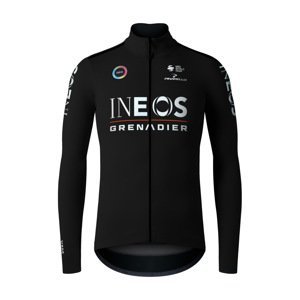 GOBIK Cyklistická zateplená bunda - ENVY INEOS GRENADIERS 2024 - černá