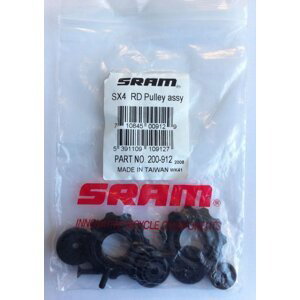 SRAM kladky pro přehazovačku - PULLEYS X4/SX4 - černá