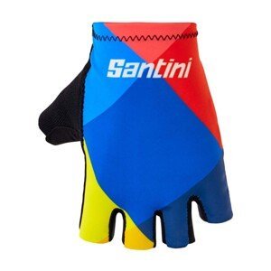 SANTINI LIDL TREK 2024 - modrá/červená/žlutá M