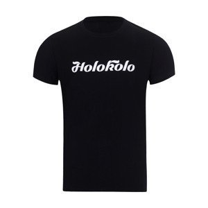 HOLOKOLO Cyklistické triko s krátkým rukávem - CREW - černá XL