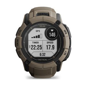 GARMIN INSTINCT 2X SOLAR TACTICAL EDITION - hnědá