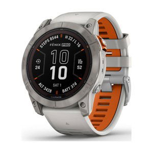 GARMIN FENIX 7X PRO SAPPHIRE SOLAR - šedá/oranžová