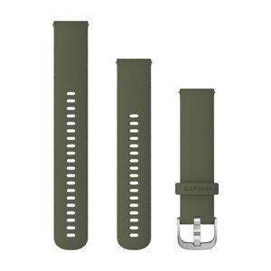 GARMIN QUICK RELEASE 20 MM - zelená/stříbrná