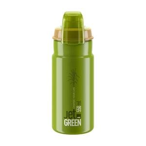 ELITE Cyklistická láhev na vodu - JET GREEN PLUS 550 - světle zelená