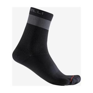 CASTELLI Cyklistické ponožky klasické - PROLOGO LITE 15 - černá S-M