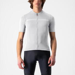 CASTELLI Cyklistický dres s krátkým rukávem - CLASSIFICA - šedá 2XL