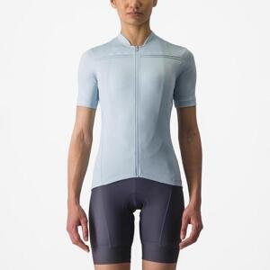 CASTELLI Cyklistický dres s krátkým rukávem - ANIMA 4 - světle modrá XS