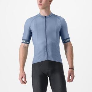 CASTELLI Cyklistický dres s krátkým rukávem - ENTRATA VI - světle modrá XS