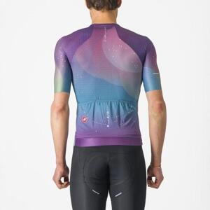 CASTELLI Cyklistický dres s krátkým rukávem - R-A/D - fialová S