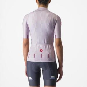 CASTELLI Cyklistický dres s krátkým rukávem - DIMENSIONE - fialová XL
