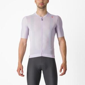 CASTELLI Cyklistický dres s krátkým rukávem - ESPRESSO - fialová L