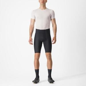 CASTELLI Cyklistické kalhoty krátké bez laclu - ESPRESSO - černá XS