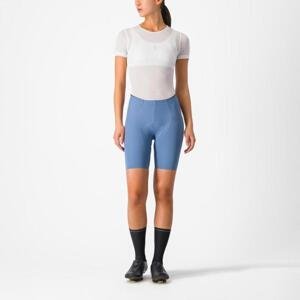 CASTELLI Cyklistické kalhoty krátké bez laclu - FREE AERO RC W SHORT - světle modrá L