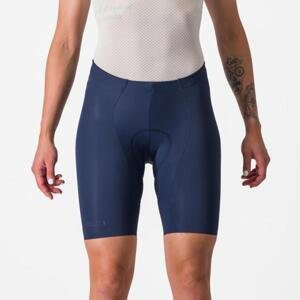CASTELLI Cyklistické kalhoty krátké bez laclu - FREE AERO RC W SHORT - modrá L
