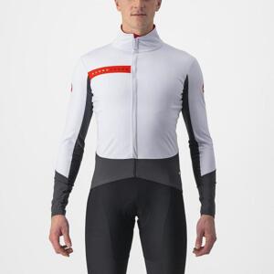 CASTELLI Cyklistická zateplená bunda - BETA ROS - šedá XS