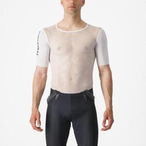 CASTELLI Cyklistické triko s krátkým rukávem - BOLERO SS - bílá XS