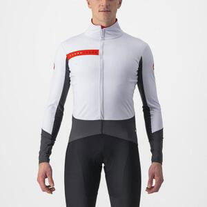 CASTELLI Cyklistická zateplená bunda - BETA ROS - šedá 2XL