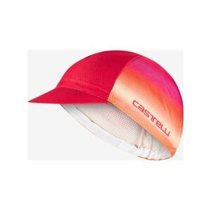 CASTELLI Cyklistická čepice - CLIMBER'S 4.0 - červená UNI