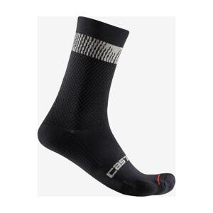 CASTELLI Cyklistické ponožky klasické - UNLIMITED 18 - černá 40-43