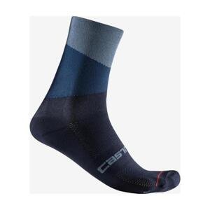 CASTELLI Cyklistické ponožky klasické - ORIZZONTE 15 - šedá 36-39