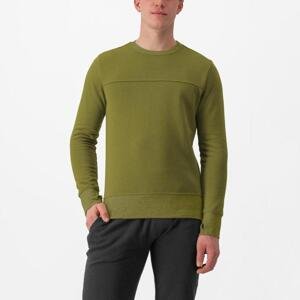 CASTELLI pulovr - LOGO SWEATSHIRT - zelená