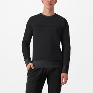 CASTELLI pulovr - LOGO SWEATSHIRT - černá XS