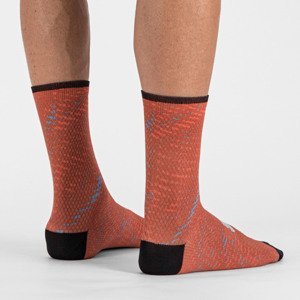 SPORTFUL Cyklistické ponožky klasické - CLIFF - červená XL