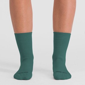 SPORTFUL Cyklistické ponožky klasické - MATCHY WOOL - zelená
