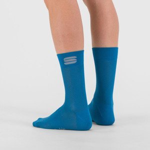 SPORTFUL Cyklistické ponožky klasické - MATCHY - modrá S
