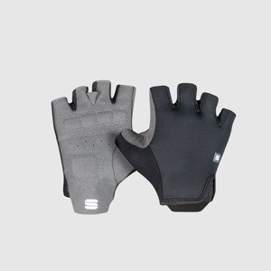 SPORTFUL Cyklistické rukavice krátkoprsté - MATCHY - černá M