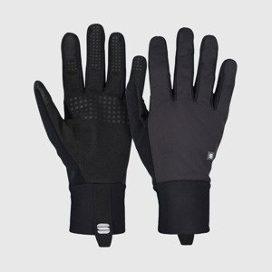 SPORTFUL Cyklistické rukavice dlouhoprsté - ENGADIN - černá 2XL