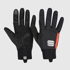 SPORTFUL Cyklistické rukavice dlouhoprsté - APEX - černá XL
