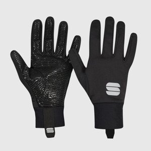SPORTFUL Cyklistické rukavice dlouhoprsté - NO RAIN - černá L